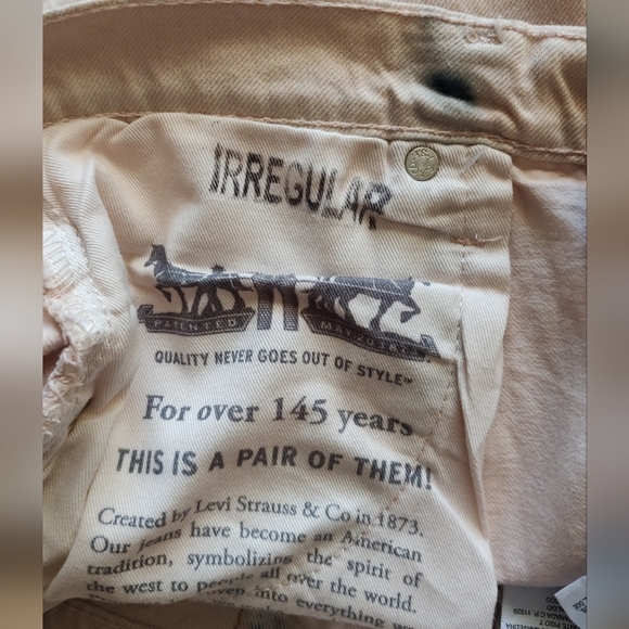 Levi's Men's 569 Loose Straight Shorts NWT Sz.30 - Picture 5 of 8